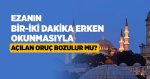 Oruç bozulur mu?