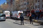 Aksaray’da 5.kattan düşen yaşlı adam öldü