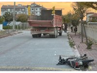 Aksaray'da Kamyonun Çarptığı Motosiklet Sürücüsü Hayatını Kaybetti